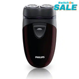 Philips Electric Shaver - Black/Maroon