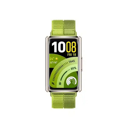 Huawei Band 11 Pro – Green Fabric Strap with GPS
