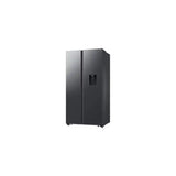Samsung 560L Side By Side Fridge With Digital Inverter Technology - Gentle Matt Black