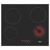 Defy Slimline Touch Control Vitroceramic Hob - Black