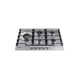 Samsung 75cm 5 Burner Gas Hob With A 60cm Cut Out, Stainless Steel Finish