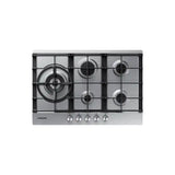 Samsung 75cm 5 Burner Gas Hob With A 60cm Cut Out, Stainless Steel Finish