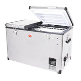 Snomaster 66L Dual Compartment Fridge/Freezer - Stainless Steel