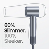 Laifen Swift Special · High-Speed Hair Dryer - Silver Blue (3 Nozzles)