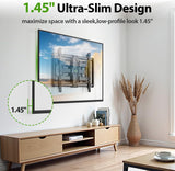 USX Mount Ultra Slim TV Wall Mount for 37–90 Inch TVs