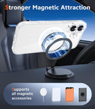 FNTCASE for iPhone 17 – Clear MagSafe-Compatible Phone Case