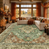 RELEANY Washable Area Rug, 8' × 10'