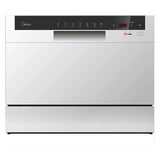 Midea 6 Place Table Top Dishwasher - White