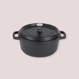 Round Casserole Pot with Lid