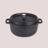 Round Casserole Pot with Lid