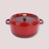 Round Casserole Pot with Lid