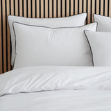 The Luxury Piped Duvet Cover Set