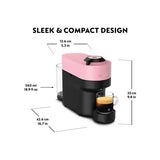 Nespresso Limited Edition Value Pack Coffee Machine Bundle - Candy Pink