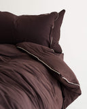 The Luxury Piped Duvet Cover Set