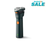 Philips Shaver 1000 Series Wet & Dry Electric Shaver - Blue & Orange