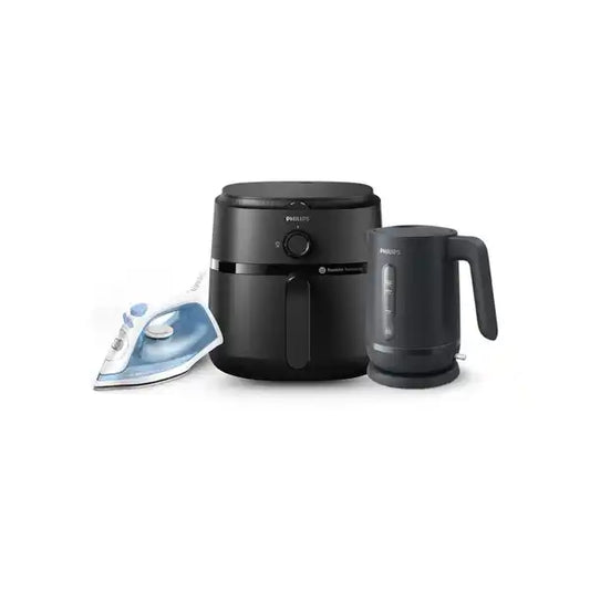 Philips Essentials Collection 1000 Series, Iron DST1030/20, Kettle HD9314/90 & NA130 Airfryer