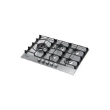 Samsung 75cm 5 Burner Gas Hob With A 60cm Cut Out, Stainless Steel Finish