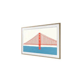 Samsung 55" Customizable Frame For 2021 The Frame TV – Teak