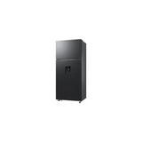 Samsung 540L Frost Free Top Freezer Bottom Fridge Combination Fridge With Water Dispenser - Black