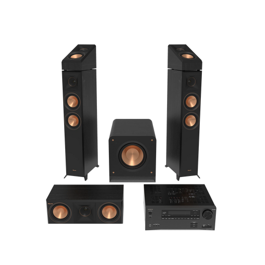 RP-8000F II 2.0.0 Dual Floorstanding Speaker With Onkyo TX-NR6100 7.2 Ch AV Receiver
