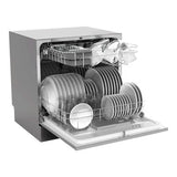 Swan Silver 8 Place Countertop Dishwasher