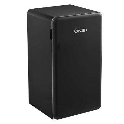 Swan 93 Litre Retro Black Bar Fridge
