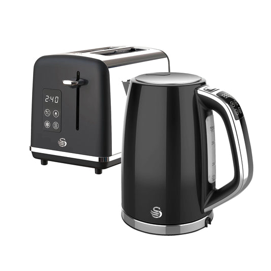 Swan Digital Kettle and Toaster Breakfast Pack