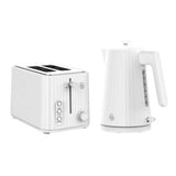 Swan Wave 1,7 Litre Cordless Kettle and 2 Slice Toaster Breakfast Pack White