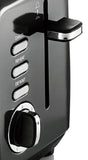 Swan Townhouse Stainless Steel Black 2 Slice Toaster