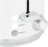 Swan Retro White Toaster