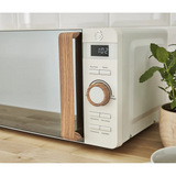 Nordic White 20 Litre Electronic Microwave Oven