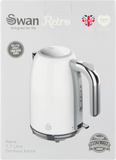 Swan Retro White Kettle