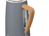 Nordic Slate Grey Cordless Kettle & 4 Slice Toaster