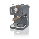 Nordic Slate Grey Espresso Coffee Maker
