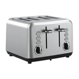 Swan Townhouse Stainless Steel Silver 4 Slice Toaster