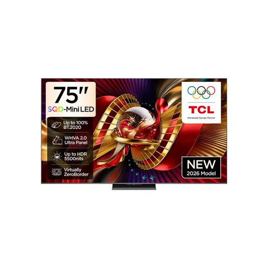TCL 75-Inch C8L SQD-Mini LED Google TV 144Hz