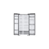 Samsung 560L Side By Side Fridge With Digital Inverter Technology - Gentle Matt Black