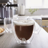 250ml Cappuccino Double Walled Glasses