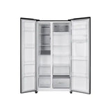 TCL 578L Nett No Frost Inverter Side By Side Refrigerator - Grey + Free F117SDG Bar Fridge