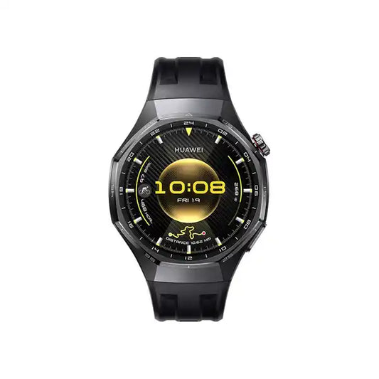 Huawei Watch GT 6 Pro Golf Edition 46mm – Titanium Case with Black Fluoroelastomer Strap