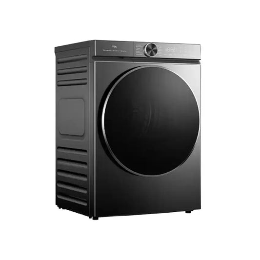 TCL 9kg Heat Pump Tumble Dryer, Matches C512FLG, Smart Inverter, Steam Dry, Wi-Fi, Mega Door & Opening, Quick Start