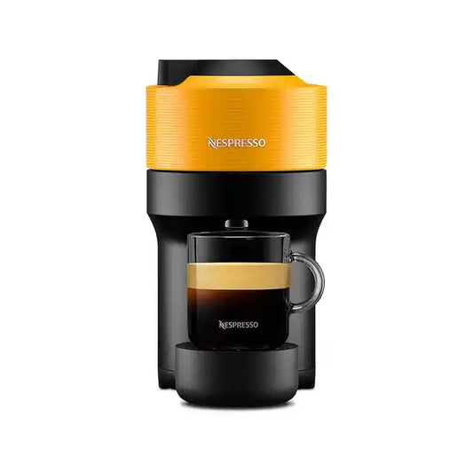 Nespresso Vertuo Pop Coffee Machine - Mango Yellow