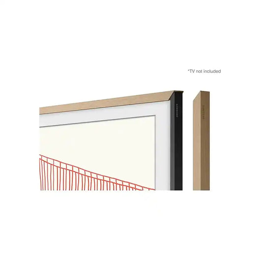 Samsung Customizable Frame For 2021 The Frame TV – Teak