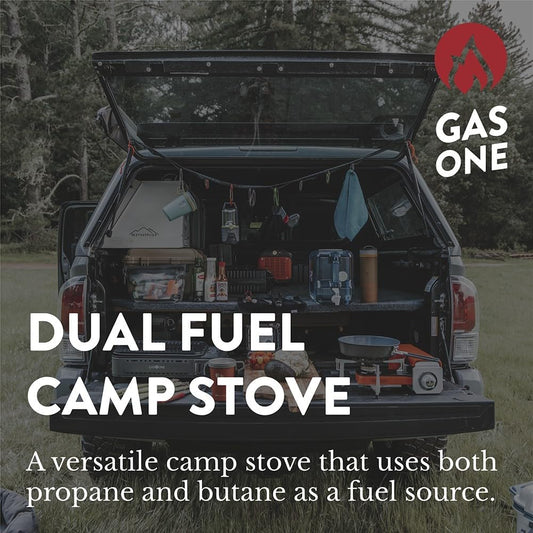 Gas One GS-3400P Propane or Butane Stove – Dual Fuel Portable Camping Stove