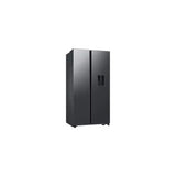 Samsung 560L Side By Side Fridge With Digital Inverter Technology - Gentle Matt Black