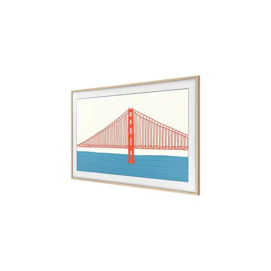 Samsung 65" Customizable Frame For 2021 The Frame TV – Beige
