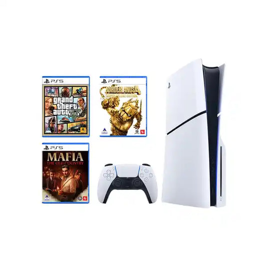 Sony PlayStation 5 Standard E + Borderlands 4 + GTA V + Mafia: The Old Country