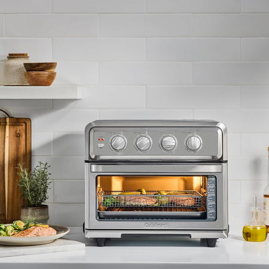 Cuisinart Air Fryer Toaster Oven – 1800W 8-in-1, TOA-70NAS