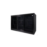 SnoMaster 300L Under-Counter Sliding Door Beverage Cooler