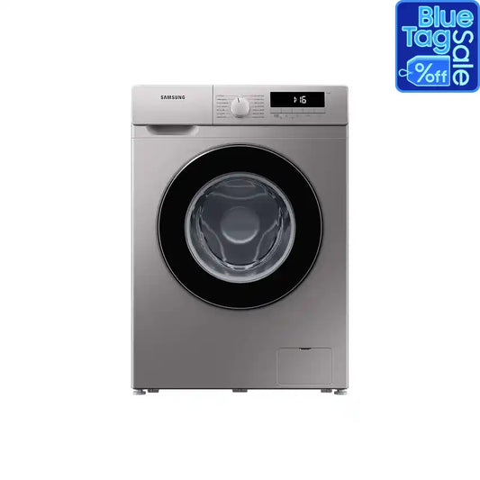 Samsung 9kg Front Loader Washing Machine With Digital Inverter Motor - Silver